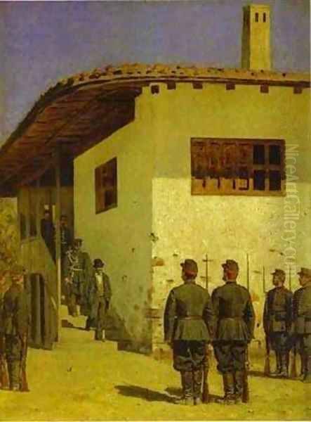 Spy 1878-1879 Oil Painting by Vasili Vasilyevich Vereshchagin