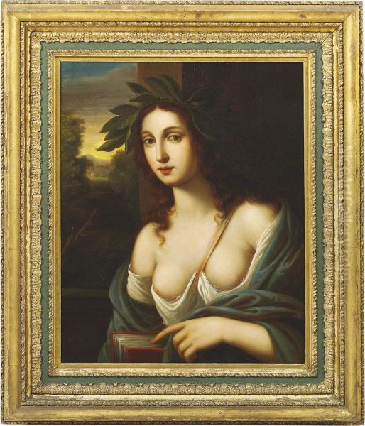 An Allegory Of Poetry Oil Painting by Carlo Dolci