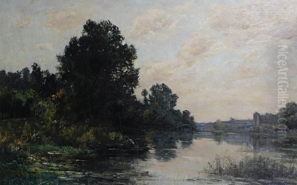 Calm On The River Oil Painting by Maurice Levis