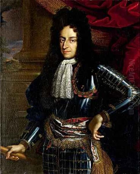 Portrat Des Kunftigen Konigs Wilhelm Iii. Oil Painting by Benedetto Gennari