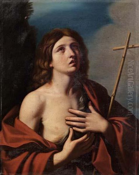 San Giovanni Battista Oil Painting by Benedetto Gennari