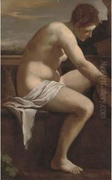 Bathsheba Oil Painting by Orazio Gentileschi