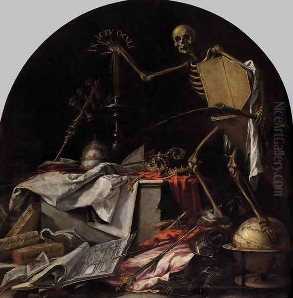 In Ictu Oculi 1670-72 Oil Painting by Juan De Valdes Leal