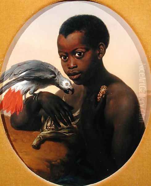 Brown, 1846 Oil Painting by Charles Verlat