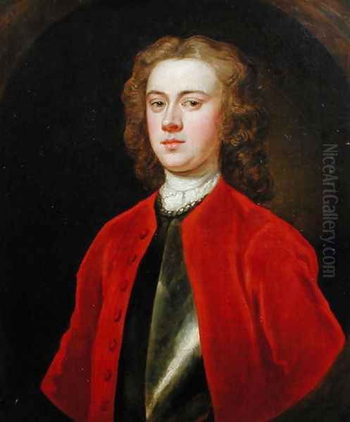 Robert Fairfax (1706-93) 7th Lord Fairfax Oil Painting by John Vanderbank