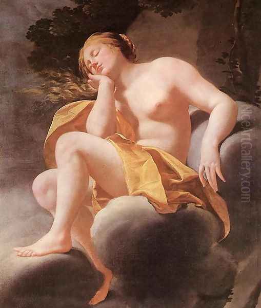 Sleeping Venus 1630-40 Oil Painting by Simon Vouet