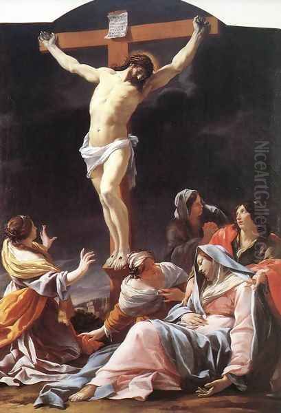 Crucifixion Oil Painting by Simon Vouet