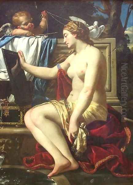 The Toilet of Venus Oil Painting by Simon Vouet