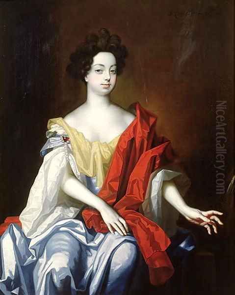 Nell Gwynne Oil Painting by Simon Pietersz. Verelst