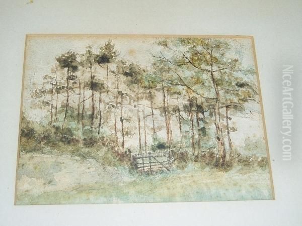 The Gate To The Wood Oil Painting by Thomas Gainsborough