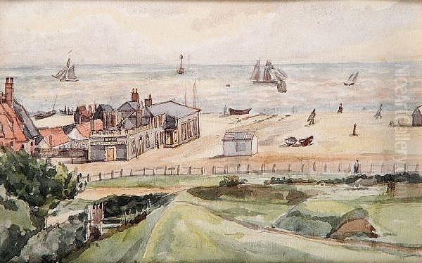 Aldeburgh Oil Painting by Thomas Gainsborough