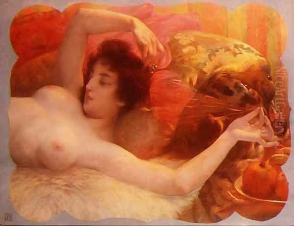 Luxuriance Oil Painting by Jules Verdier