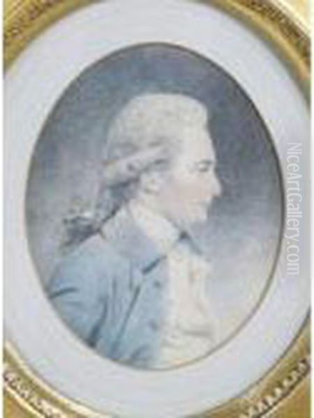 Portrait Of William Henry Prise Of Bedale Oil Painting by John Downman