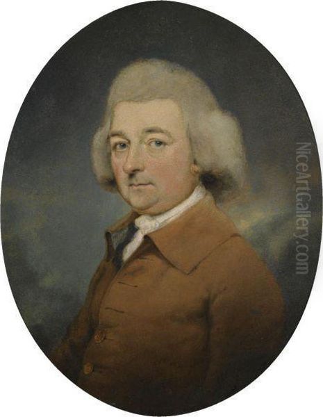 Portrait Of A Gentleman Oil Painting by John Downman