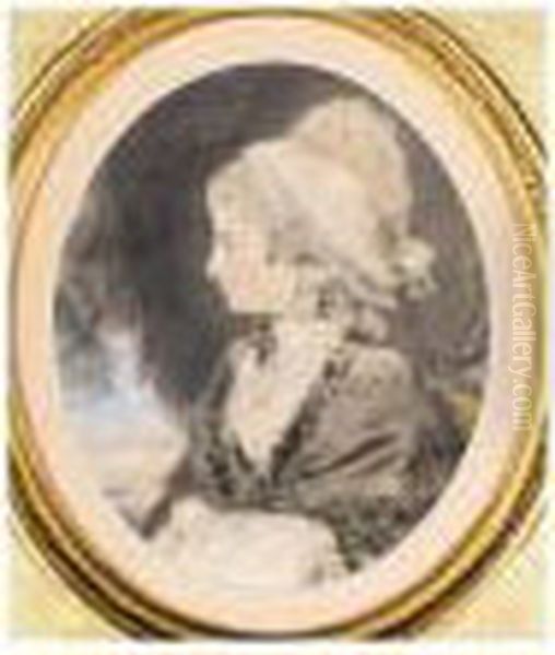 Portrait Of A Lady Oil Painting by John Downman