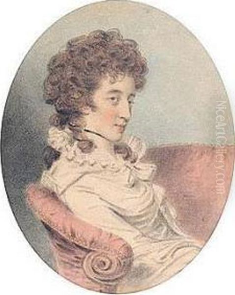 Portrait Of Elizabeth Legge Oil Painting by John Downman