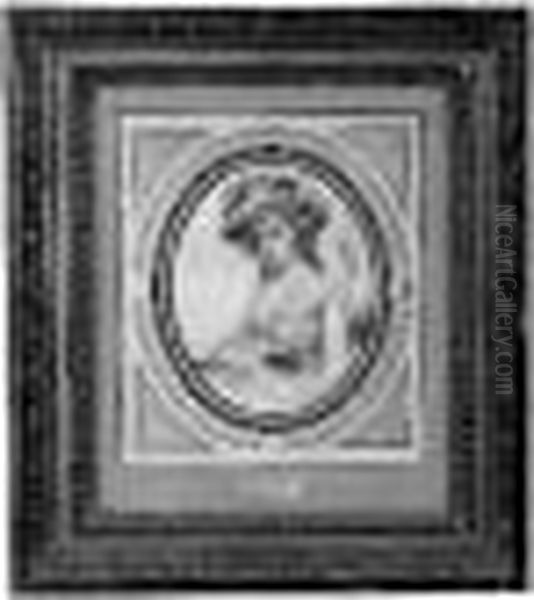 Portrait Presume De Lady Hamilton Oil Painting by John Downman