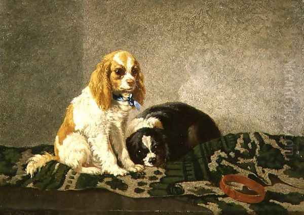 Best of Friends Oil Painting by Vincent de Vos