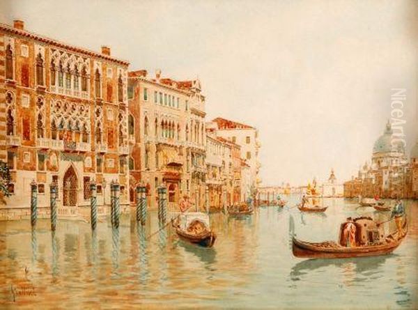 Venice Oil Painting by Angelos Giallina