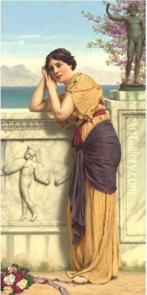 Rich Gifts Wax Poor When Lovers Prove Unkind Oil Painting by John William Godward