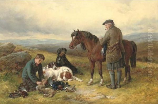 Loading Up Oil Painting by James Jnr Hardy