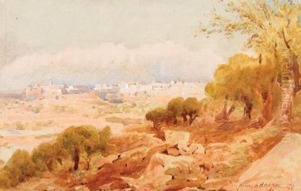 Bethlehem Oil Painting by Henry Andrew Harper