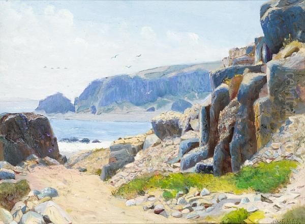 On The Coast, Constitucion, Chile Oil Painting by Alfredo H. Helsby