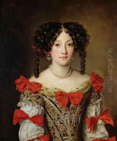 Portrait of a Woman Oil Painting by Jacob Ferdinand Voet