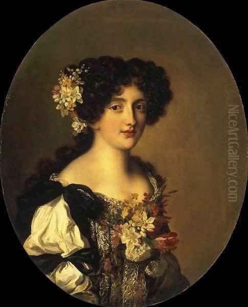 Portrait of Gabriela Mancini Oil Painting by Jacob Ferdinand Voet