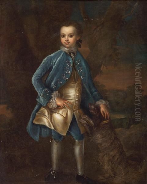 A Portrait Of A Young Boy Oil Painting by Joseph Highmore