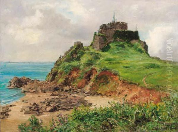 The Tower On The Coast Oil Painting by Henry John Yeend King