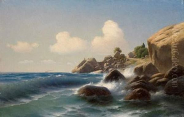 Seascape Oil Painting by Gavril Kondratenko