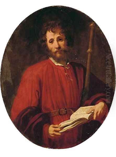 Saint James the Greater Oil Painting by Jacopo Vignali