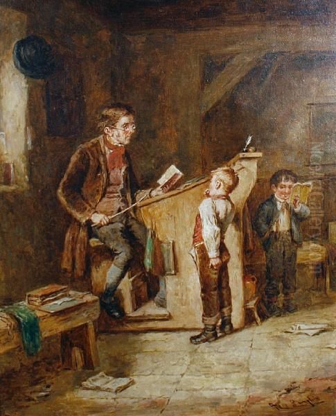 The Schoolroom Oil Painting by Mark W. Langlois