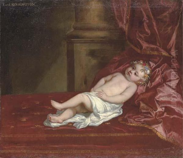 Portrait Of A Child Oil Painting by Sir Peter Lely