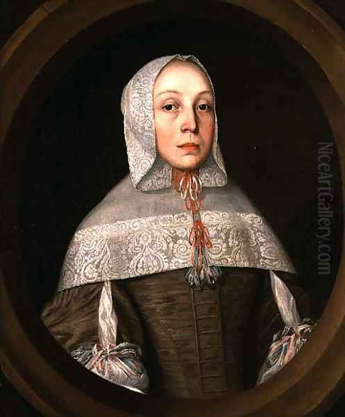 Portrait of a Woman Oil Painting by Willem van der Vliet