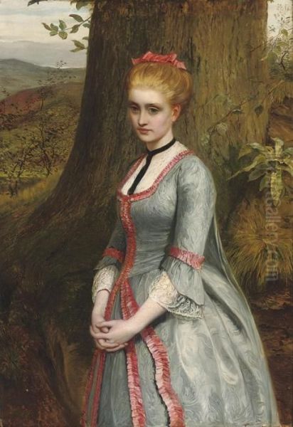 Faraway Thoughts Oil Painting by Charles Sillem Lidderdale