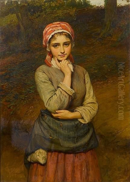 Daydreams Oil Painting by Charles Sillem Lidderdale