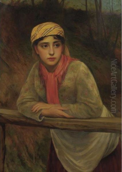 The Trysting Place Oil Painting by Charles Sillem Lidderdale