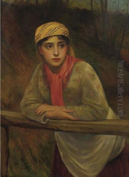 The Trysting Place Oil Painting by Charles Sillem Lidderdale