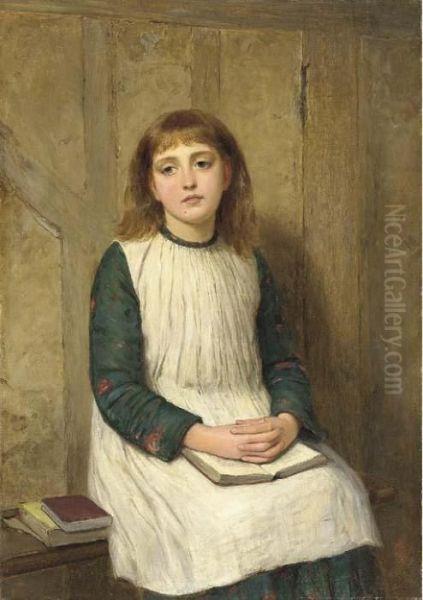 Contemplation Oil Painting by Charles Sillem Lidderdale