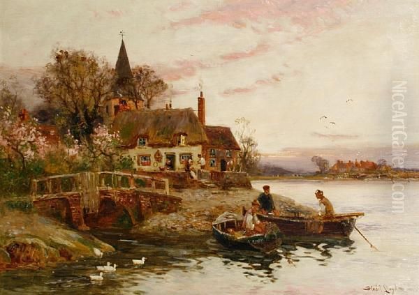 Returning Home Oil Painting by Walker Stuart Lloyd