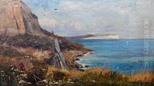 Coastal Scene Oil Painting by Walker Stuart Lloyd