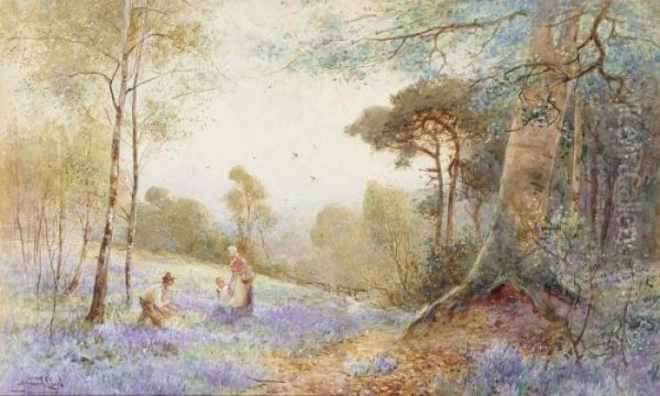 In The Silver Woods Oil Painting by Walker Stuart Lloyd