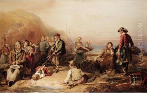 The Fisherman's Life Oil Painting by John Henry Mole