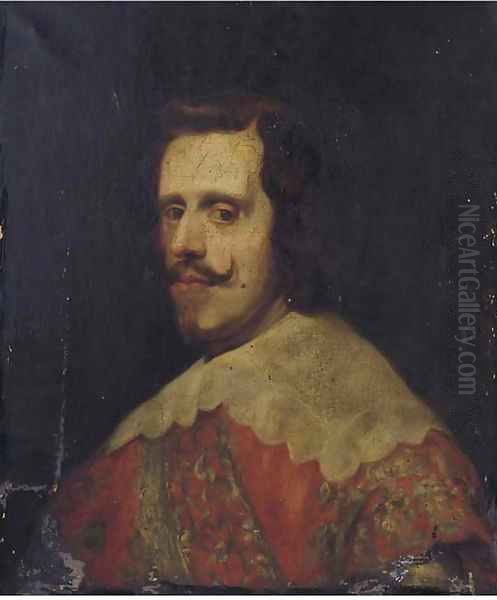 Portrait of Philip IV of Spain Oil Painting by Diego Rodriguez de Silva y Velazquez