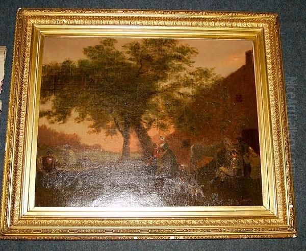 Morland Oil Painting by George Morland