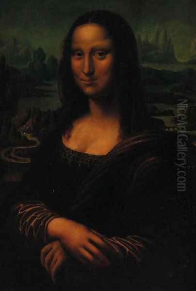 The Mona Lisa Oil Painting by Leonardo Da Vinci