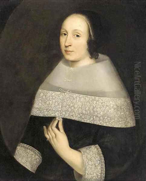 Portrait of a lady Oil Painting by Hendrick Van Vliet