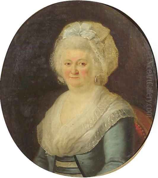 Portrait of a noblewoman Oil Painting by Joseph-Marie Vien